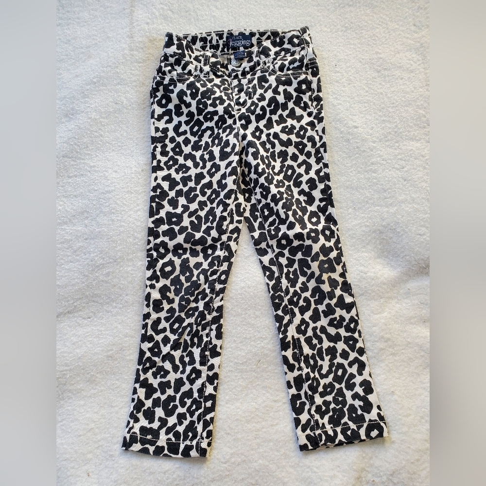 Children's Place Print Jeggings, Sz 4T
